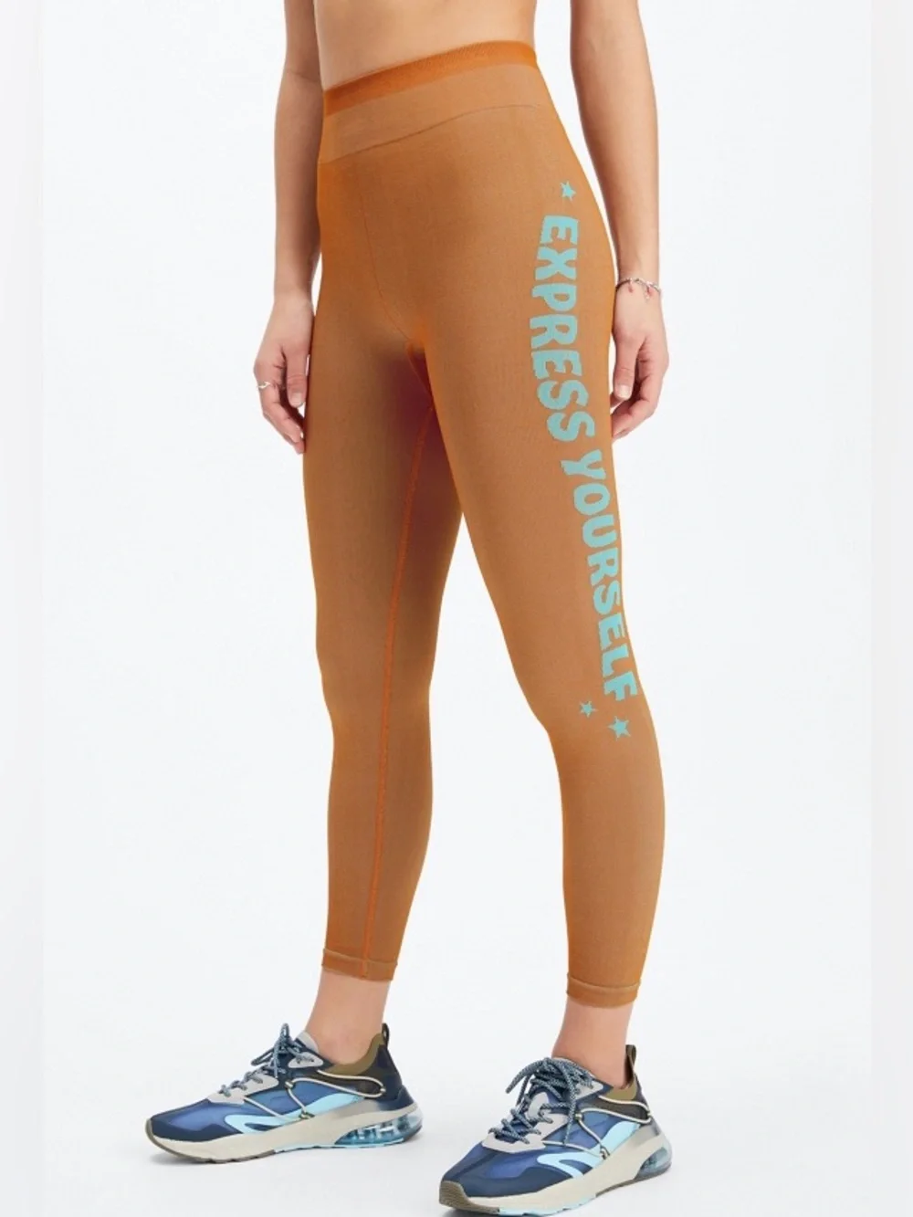 Fabletics Reese Seamless Express Yourself Tank AND legging matching set XS
